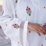 White Embroidered Cotton Kurta Set | Elegant Summer Outfit for Women - Image 6