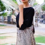 Black & Beige Polka Maxi Dress | Effortless Modern Grace - Image 3