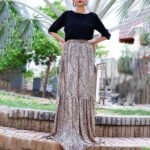 Black & Beige Polka Maxi Dress | Effortless Modern Grace - Image 5