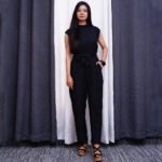 Black Elegant Jumpsuit for Women | Trendy Western Wear | Stylish Party Outfit - Image 4