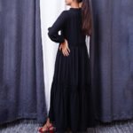 Black Lace Tiered Maxi Dress | Timeless Elegance Redefined - Image 6