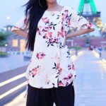 Floral Bliss Printed Top | Elegant Summer Wear for Women - Image 7