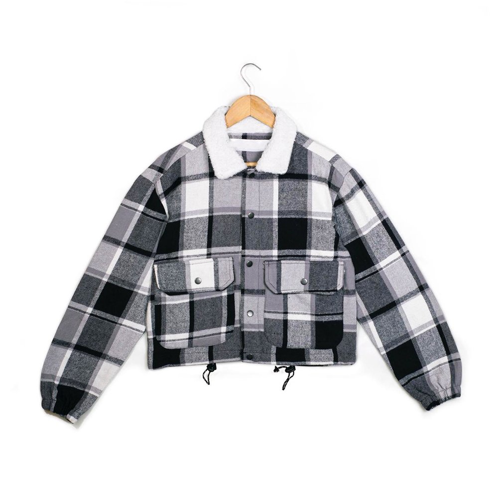 3 (5) Girls Stylish Casual Jacket - Image 1